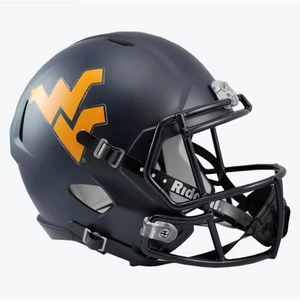 Casco WVU Speed réplica tamaño completo azul marino - Imagen 1 de 1