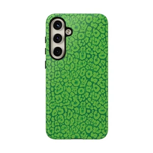 Neon Green Leopard Phone Case iPhone, Galaxy and Google Tough Cases SALE - Picture 1 of 257