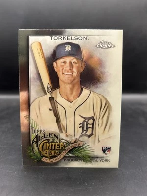 2022 Topps Allen & Ginter Chrome #208 Spencer Torkelson RC - Image 1 of 2