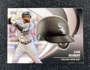 Luis Robert 2022 Topps Commemorative Batting Helmet Card White Sox - Picture 1 of 2