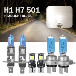 For Vauxhall Corsa D Headlight Bulbs 100w 06-10 Xenon White Led Side Light Bulbs - Picture 1 of 16