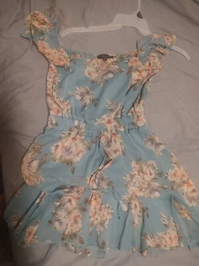 TRIXXI Floral Mini Sun Dress Medium - Picture 1 of 12