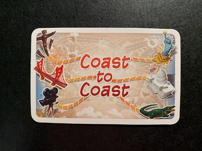Ticket To Ride   First Journey   COAST TO COAST CARD - Image 1 of 2