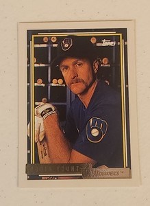 1992 Topps Gold Robin Yount Milwaukee Brewers #90