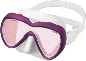 Gull Vader Fanette White Silicone w/ Fuji Purple Frame - Picture 1 of 1