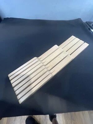Wüsthof knife block seven slot New Natural Wood - Image 1 of 4