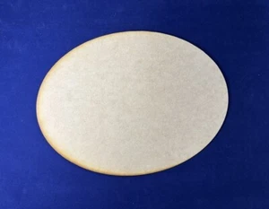Bases de madera MDF ovaladas 280 mm x 210 mm (x1) corte por láser ENVÍO RÁPIDO #1 VENDEDOR DE EE. UU. - Imagen 1 de 5