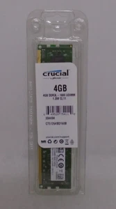 crucial CT51264BD160B MEMORY , 4GB DDR3L - 1600 UDIMM 1.35V CL11. - Picture 1 of 2