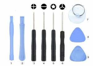 Screwdriver Tool Kit For iPhone X XR XS MAX 6 7 8 Plus SE 5 Repair Opening Pry - Picture 1 of 3