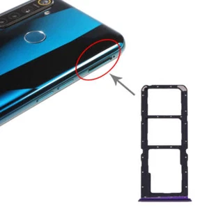 OPPO Realme 5 Pro / Q SIM Card Tray Set - Green - Photo 1/5