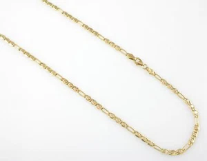 Collana catena uomo donna unisex in oro giallo 18 kt 750 50 cm gr. 14,3 - Imagen 1 de 2