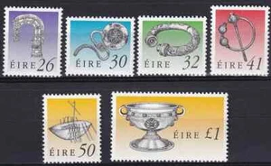 Ireland 1990 Yvert 705/10 Basic Heritage & Treasures MNH VF - Picture 1 of 1