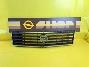 Rejilla radiador Opel Monza Senator A1 negro cromo NOS original nuevo - Imagen 1 de 10
