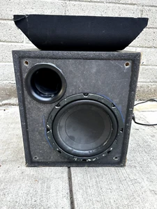 Used Working Black Kenwood SW-36HT Subwoofer – 100W Powered Subwoofer! *TESTED* - Picture 1 of 7