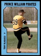 1985 TCMA Prince William Pirates Tony Blasucci Prince William Pirates #18