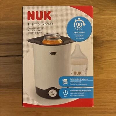 NUK Thermo Express Flaschenwärmer Erwärmen flüssiger & breiförmiger Nahrung NEU - Bild 1 von 3
