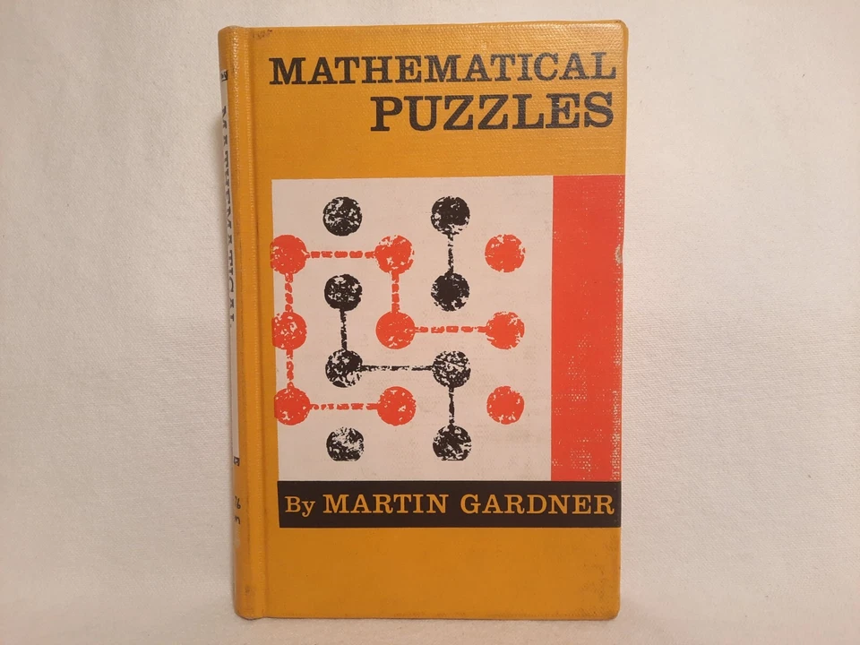 RARE Mathematical puzzles by Martin Gardner, 1961 Illus. by Anthony Ravielli - Image 1 of 4