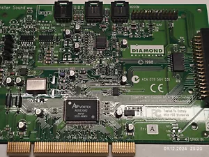 PCI 3D Sound Card Diamond Multimedia Monster Sound MX300 Aureal Vortex 2 AU8830 - Picture 1 of 7