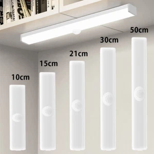 LED Unterbauleuchte mit Bewegungsmelder USB Lichtleiste Küche Schrank Nachtlampe - Bild 1 von 25
