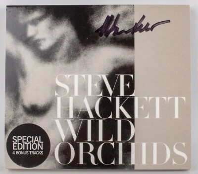 2006 Signed Steve Hackett Wild Orchids Special Edition w/ Bonus Tracks Autograph - Image 1 of 4
