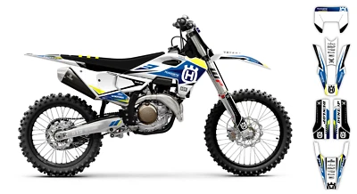 Husqvarna dekor grafik TE FE 150 250 300 350 450 501 - 2024 - 2025 SCRUB - Bild 1 von 4