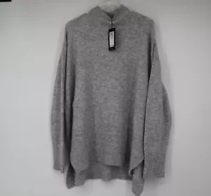NWT Vero Moda High Neck Lightweight Sweater Size Plus 1X Side Splits - Picture 1 of 9