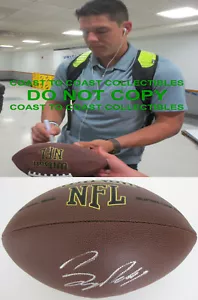 Bryce Petty Baylor Bears New York Jets Miami Dolphins fútbol firmado certificado de autenticidad prueba - Imagen 1 de 2