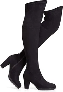 mysoft Women's Fashion Thigh High Winter Boots Over The Knee Long Boots - Picture 1 of 6