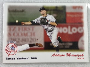 2010 GRANDSTAND Minor League Baseball Card-ADDISON MARUSZAK, Tampa Yankees