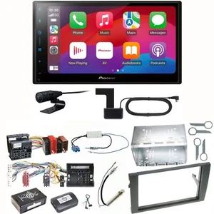 Pioneer SPH-DA77DAB CarPlay Android Auto Einbauset für Audi A4 B6 B7 Seat Exeo - Bild 1 von 1