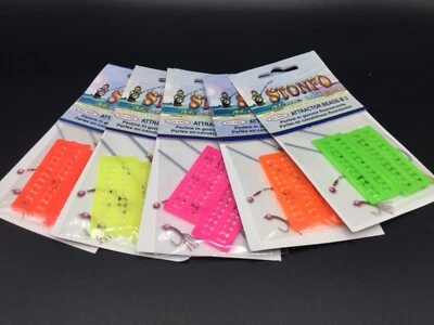 Stonfo Attractor Beads 3 mm Fluo Farben Art. 545 Flytying Fliegenfischen Perlen - Bild 1 von 4