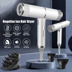 Professional 2500W Hair Dryer with Ionizer and Diffuser for Curly Hair - Picture 1 of 10