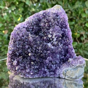 938g 10x9x9cm Purple Amethyst Cluster Cutbase Grade A from Uruguay - Picture 1 of 6