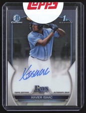 2023 BOWMAN CHROME XAVIER ISAAC RAYS AUTO ROOKIE CARD AUTOGRAPH