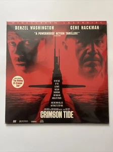 Crimson Tide Laserdisc Widescreen THX Denzel Washington Gene Hackman - Picture 1 of 4