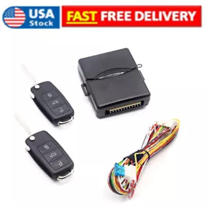 12V Car Alarm System Remote Control Central Locking Kit Door Lock Keyless APP - Picture 1 of 9