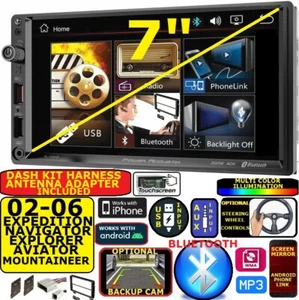 02-06 FORD EXPEDITION EXPLORER LINCOLN AVIATOR NAVIGATOR BLUETOOTH RADIO STEREO - Bild 1 von 10