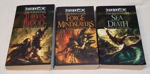 EBERRON by Tim Waggoner - BLADE OF THE FLAME Trilogy = 3 pbks - all 1st printing - Foto 1 di 8