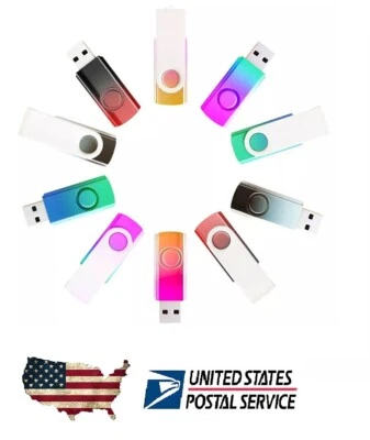 lote pacote com 5/10 USB 2.0 flash memory stick pen drive U disco pen drive - Imagem 1 de 4