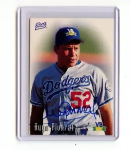 1998 Team Best Autograph Hugo Pivaral Dodgers #NNO 🚀😳💥 MT - Picture 1 of 2
