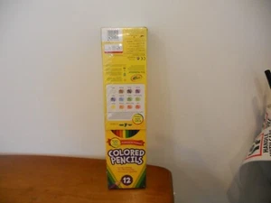 Crayola Colored Pencils 12ct LOT OF 12 PACKS U GET 12 SETS OF 12 = 144 COLOR PEN - Picture 1 of 5