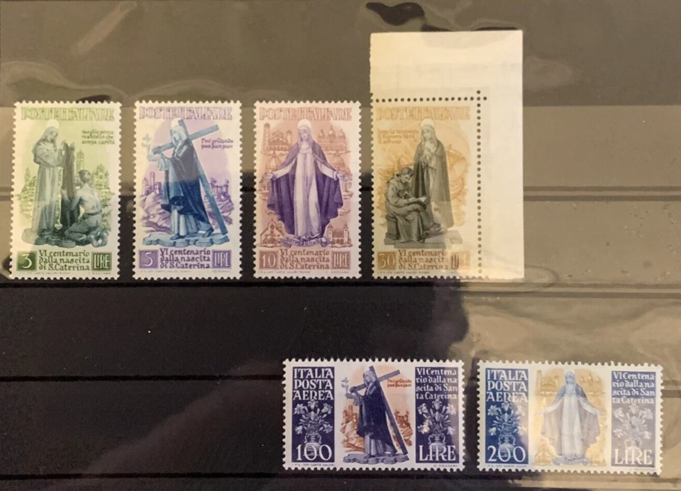 Italy 1948 St Catherine Set Mint Never Hinged - Image 1 of 1