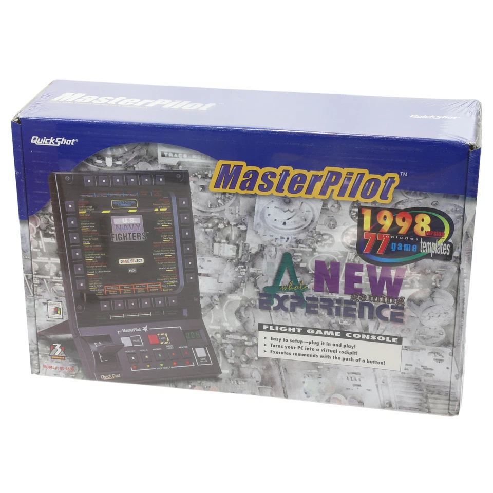 Quickshot Masterpilot Flight Console for the PC QS-5600 for Windows 3.1, 95 - Image 1 of 3