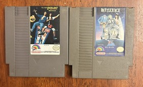Beetlejuice & Bill and Ted's Excellent Adventure NES Nintendo Lot- Authentic LJN
