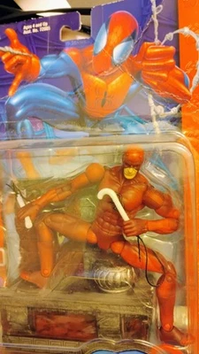Figura de acción Spiderman Daredevil Swing N Spin juguete Marvel Comics 2002 5" Foto 1 de 4
