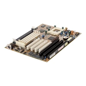 Maiboard ASUS TX97-E Socle 7 2x Sdram / 4x Fpm Edo Isa PCI ASUS Mediabus Babyat - Photo 1/3