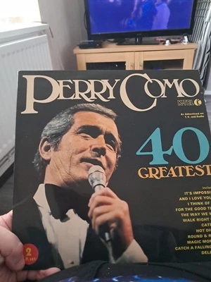PERRY COMO 40 GREATEST 12"LP Vinyl Record - Image 1 of 3