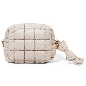 Quilted Makeup Bag Cosmetic Bag Travel Toiletry Bag For Women Cute Makeup Bag Or - Picture 1 of 8