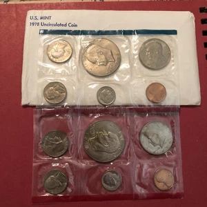1978 US Mint Uncirculated Coin Set P&D OGP - Picture 1 of 2