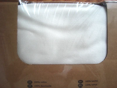 IKEA EKTORP Footstool Cover BLEKINGE WHITE Ektorp Bromma Ottoman Slipcover - NEW - Image 1 of 4